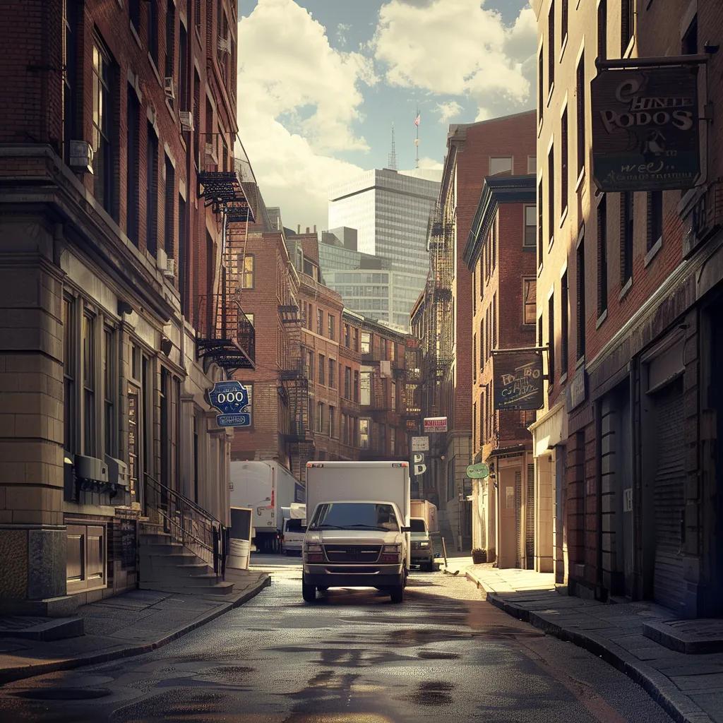 Challenges of moving locally in Boston's narrow streets