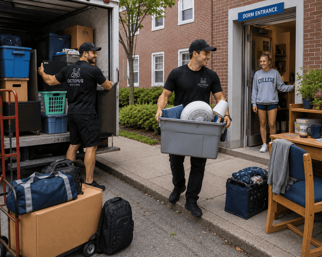 Dorm room moves