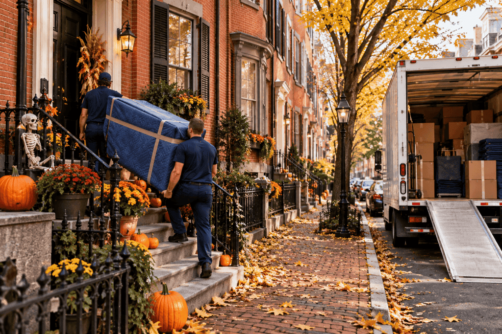 moving to boston in october halloween